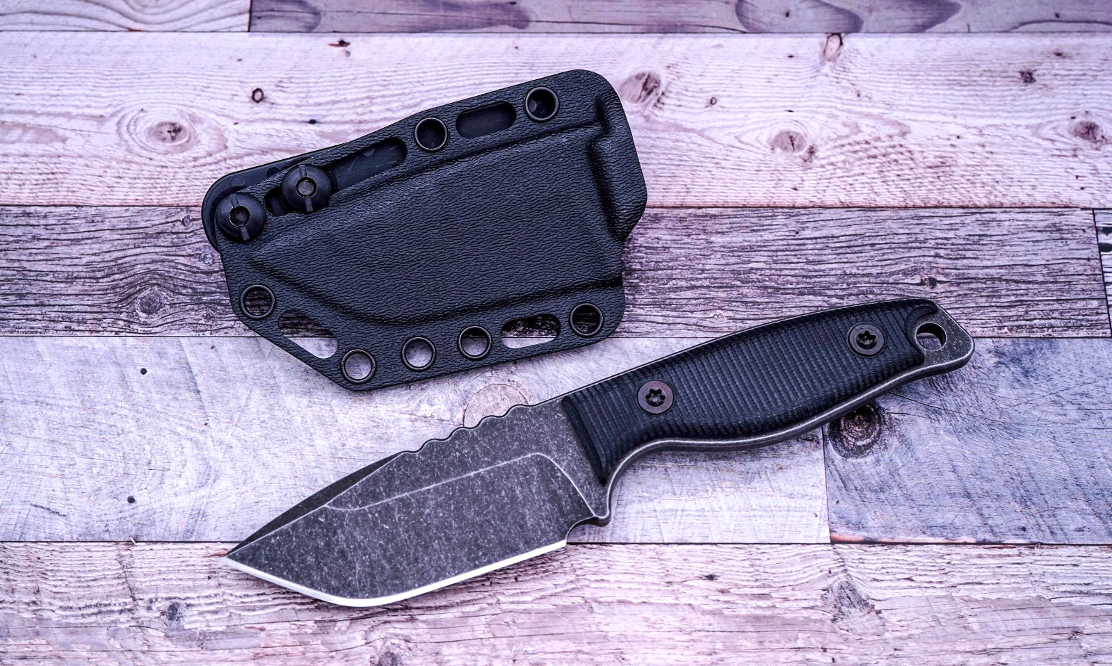 Compliance Edge V3NDETTA (V3), BW CPM 3V Tanto, Black G10, Blk Kydex W/IWB Clip