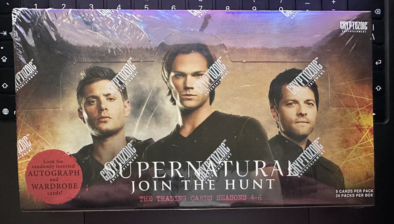 *NEW SEALED* 2016 Supernatural Seasons 4-6 Box - Cryptozoic - Autograph - patch