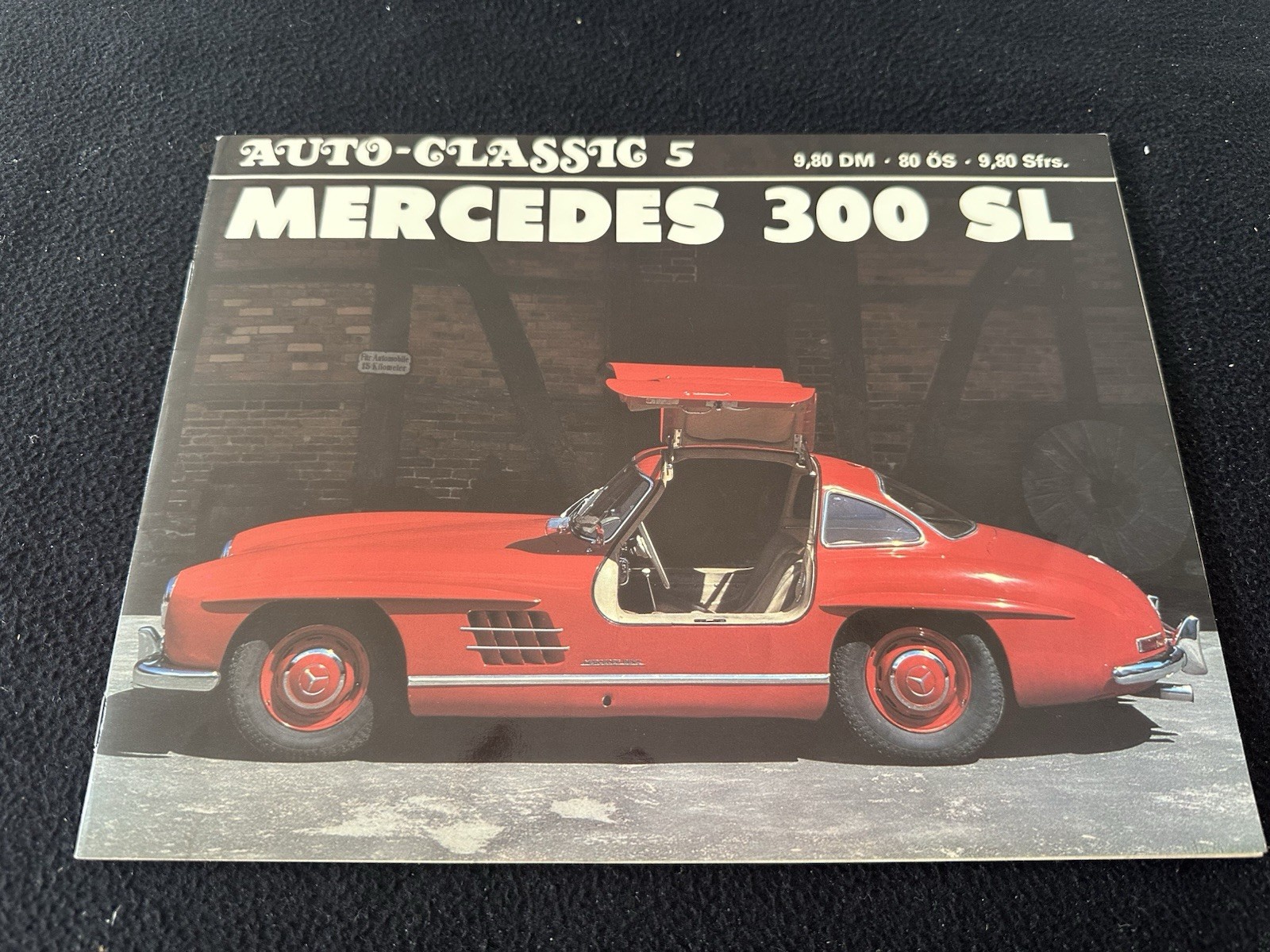 1954-1963 Mercedes Benz 300SL Roadster Magazine Brochure W198 Classic Catalog