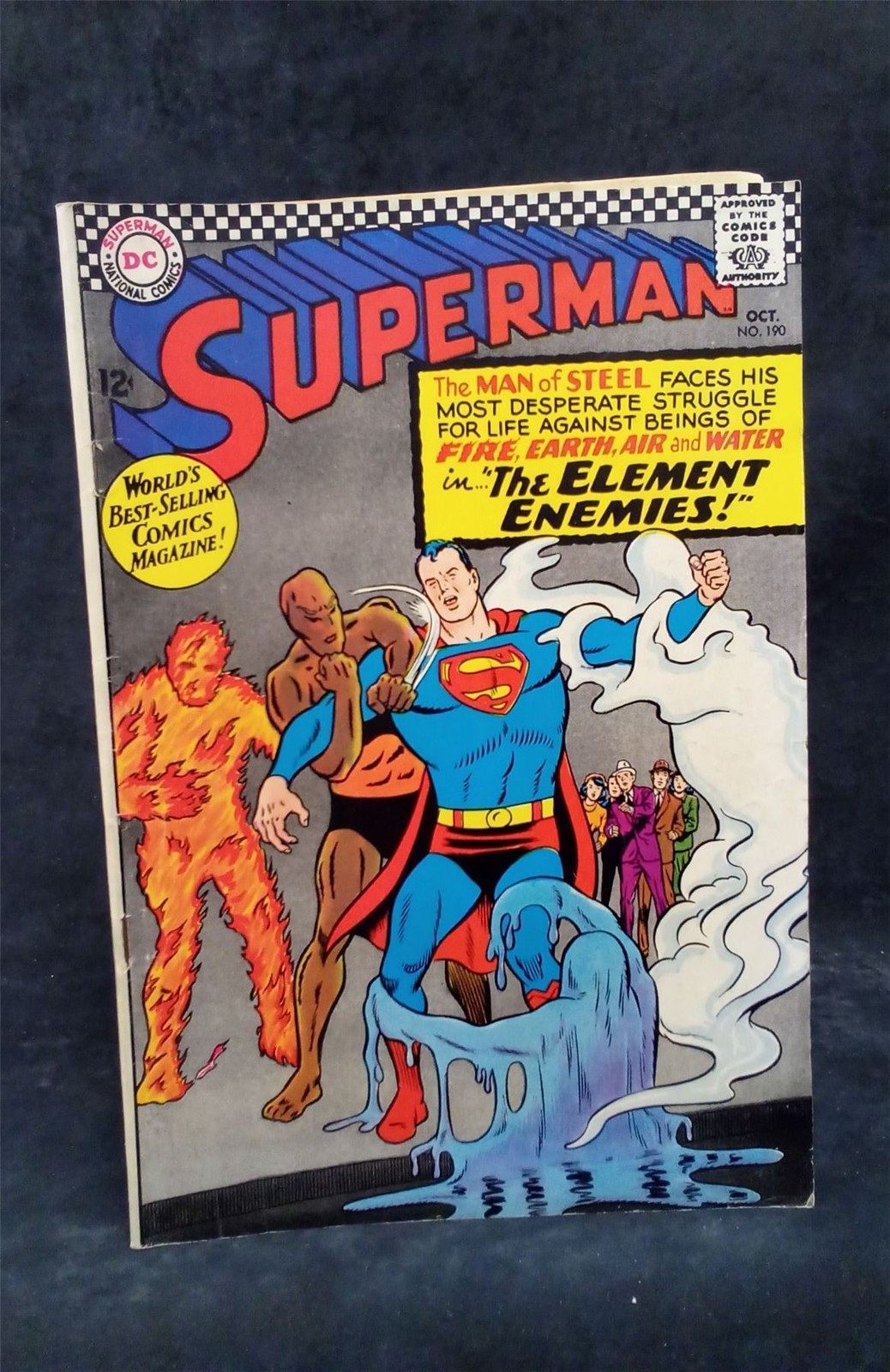 Superman #190 1966 DC Comicss Comic Book Superman #190 1966 DC Comicss Comic Book