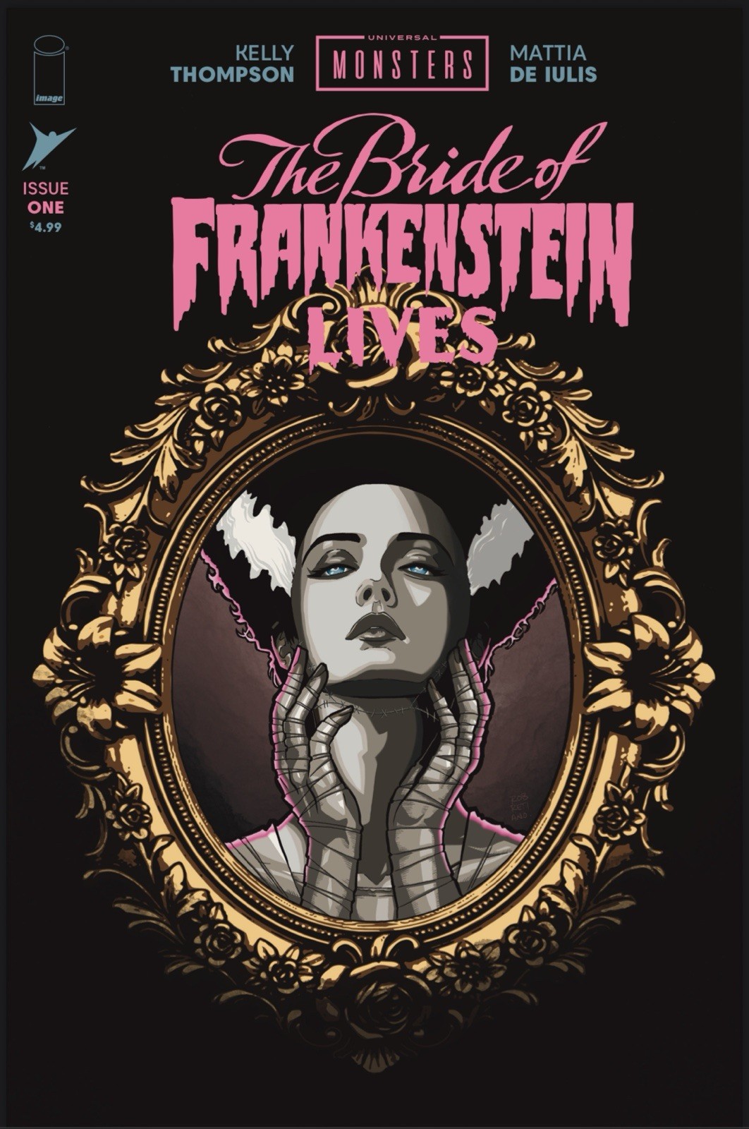 Universal monsters Bride Of Frankenstein lives #1 Rob Retiano exclusive Ltd 750 Universal monsters Bride Of Frankenstein lives #1 Rob Retiano exclusive Ltd 750