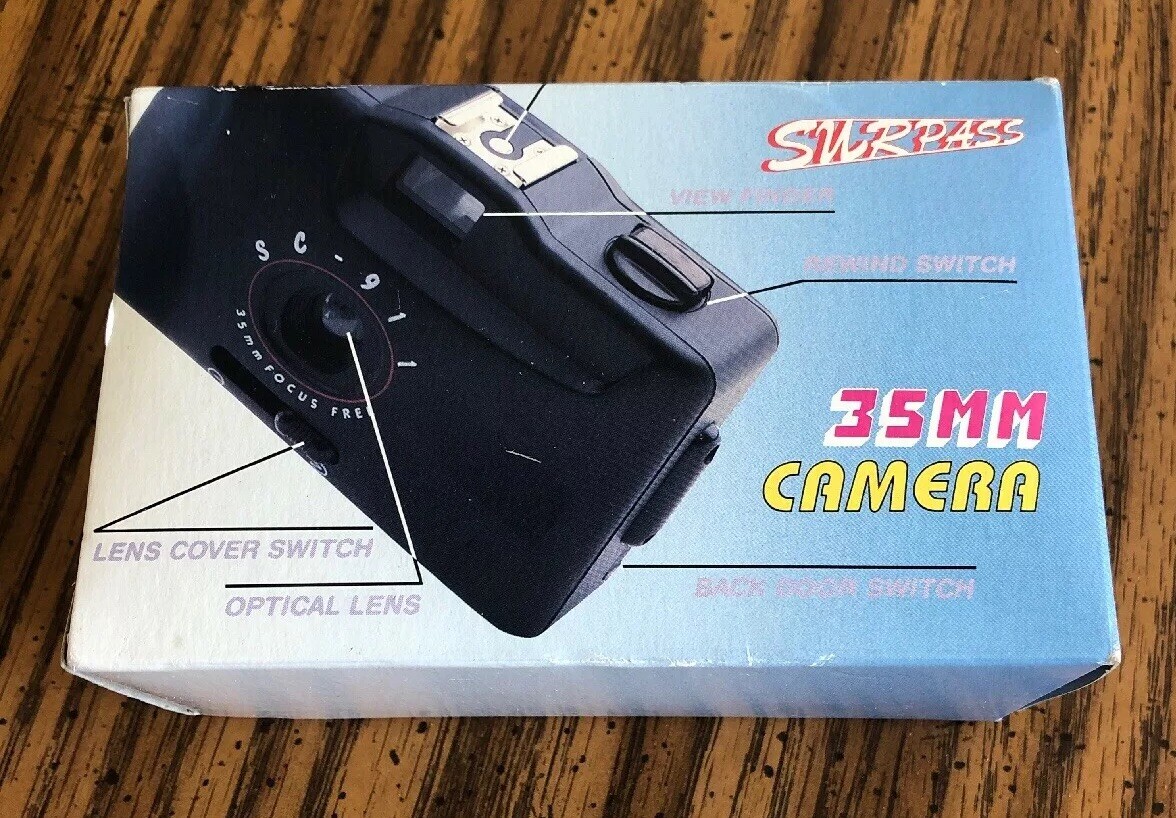 Vintage Surpass 35mm Camera - New In Box *