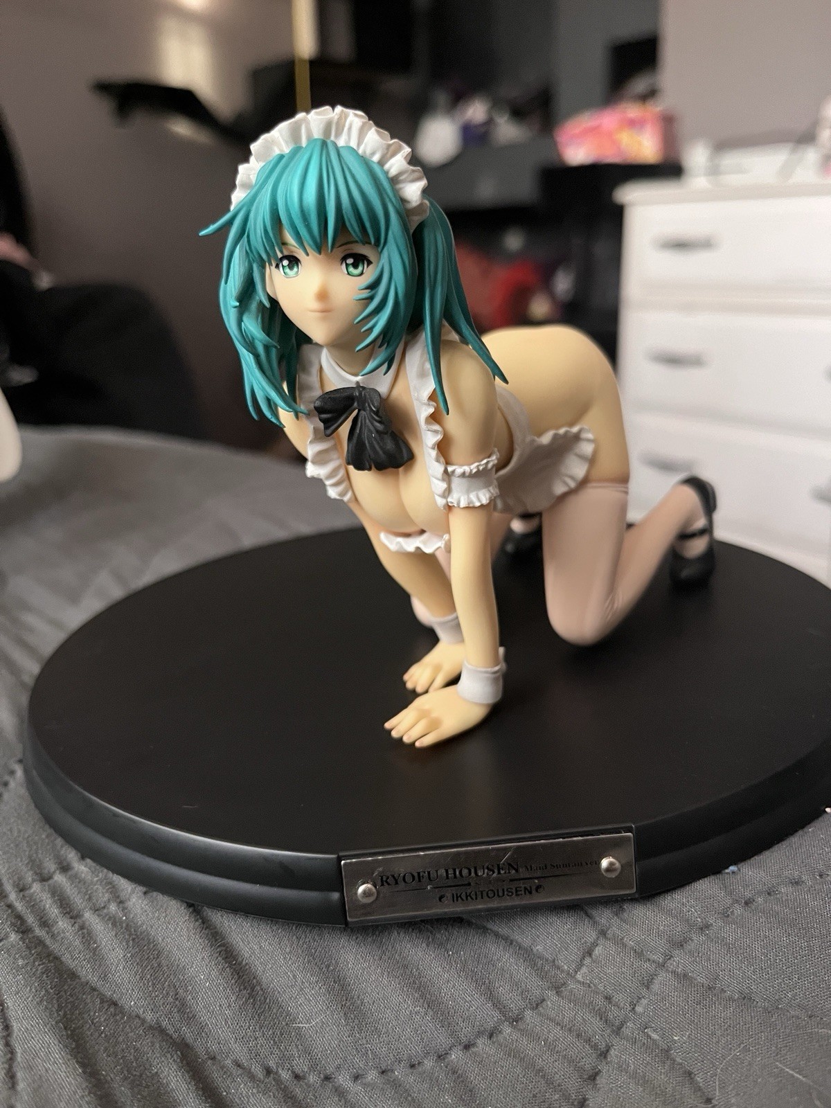 Ryofu Housen figurine maid suntan version ikki tousen READ DESC