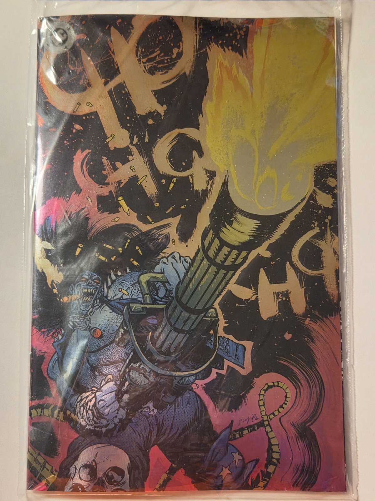 SDCC 2026 LOBO #1 Daniel Warren Johnson FOIL VARIANT Book DC Comics EXCLUSIVE SDCC 2026 LOBO #1 Daniel Warren Johnson FOIL VARIANT Book DC Comics EXCLUSIVE