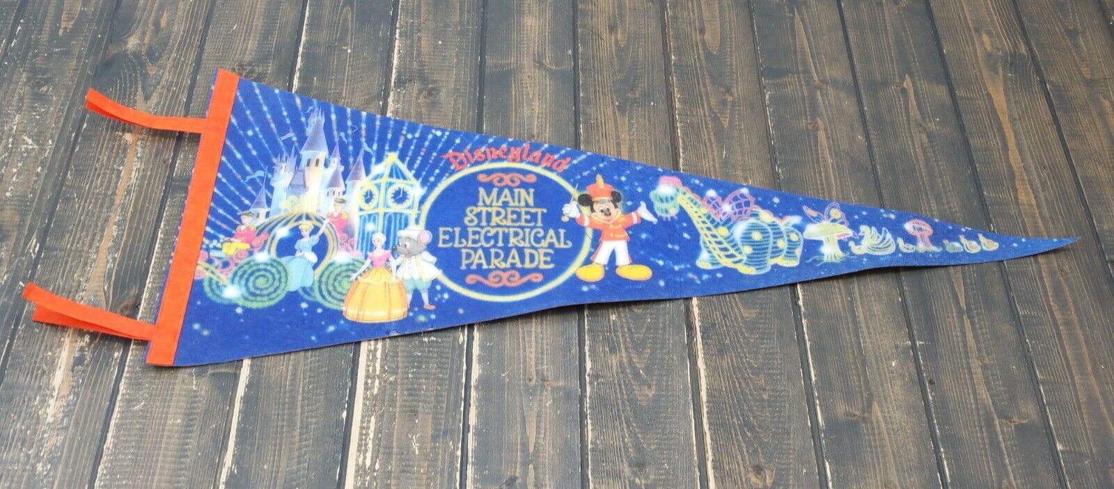 Vintage Walt Disney - Disneyland MAIN STREET ELECTRICAL PARADE Pennant