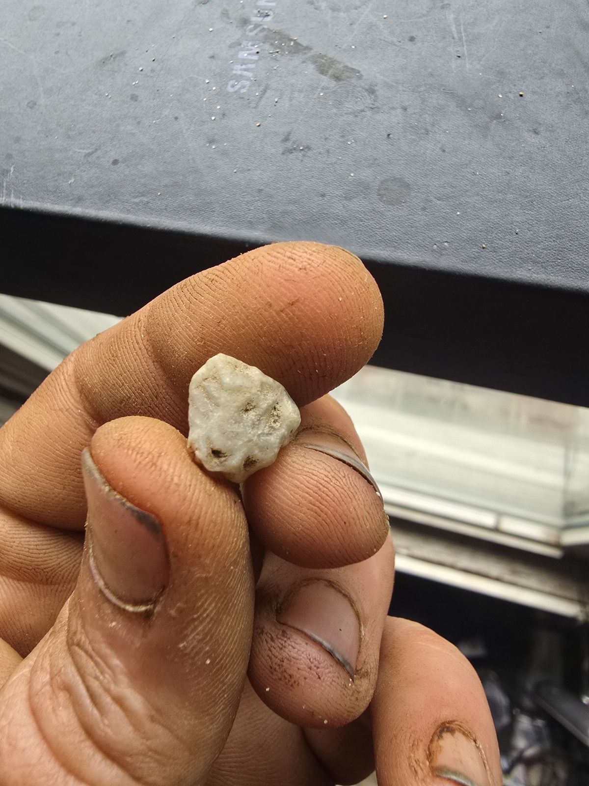 6.5 CT Diamond Specimen Trigons Crystal Latice Clearly Etched From Resorption #1