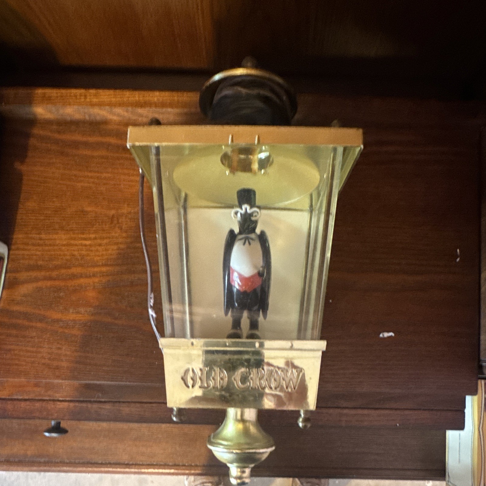Vintage Old Crow Light