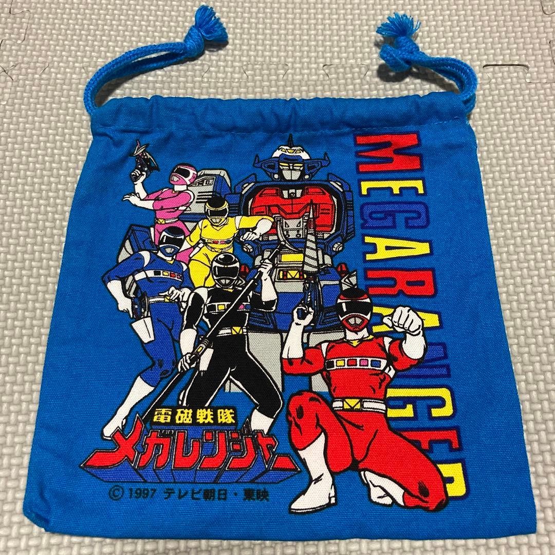 Denji Sentai Megaranger Pouch Retro