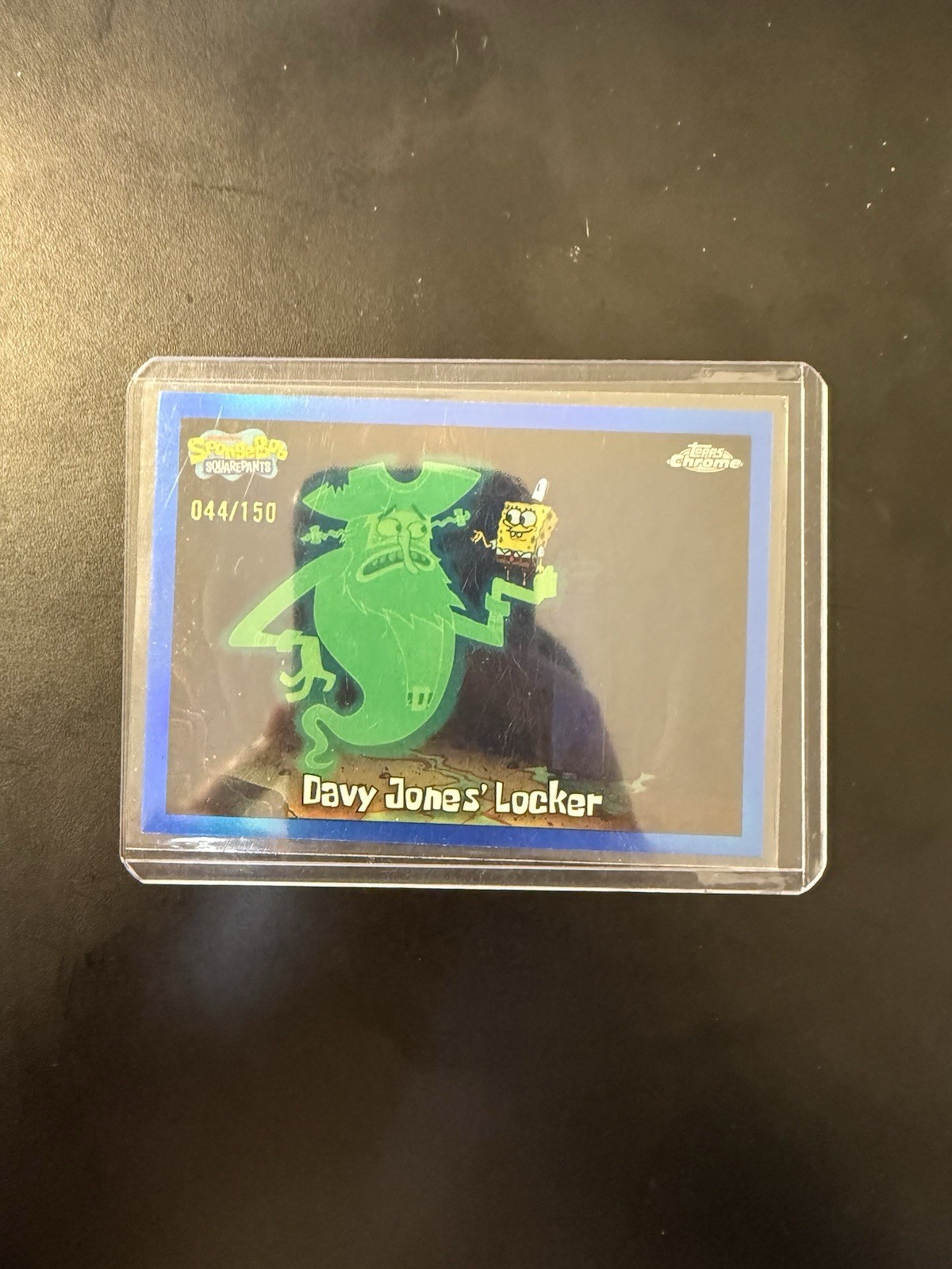 2025 Topps Chrome Spongebob Davy Jones Locker /99 Bubble Refractor #52 2025 Topps Chrome Spongebob Davy Jones Locker /99 Bubble Refractor #52