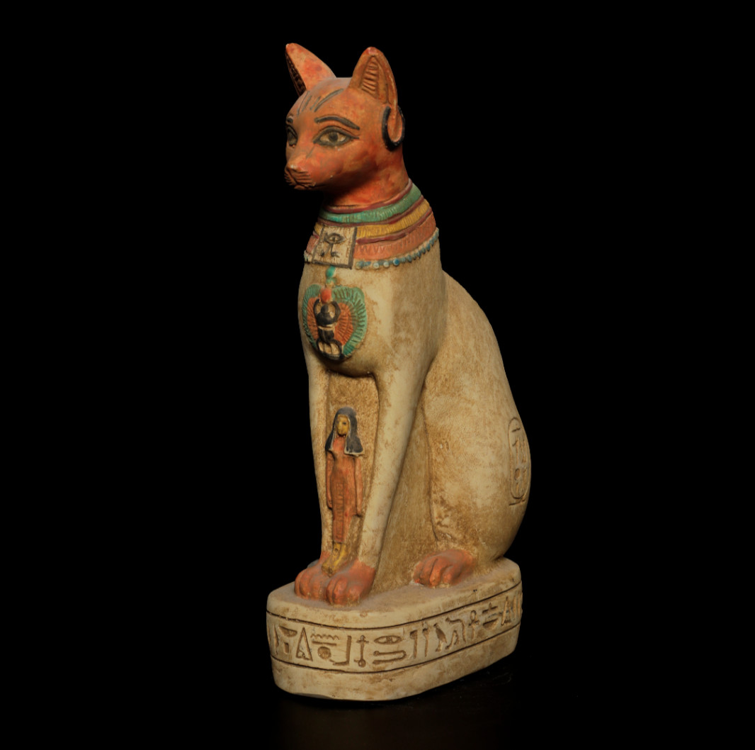 Egyptian Artifacts Unique Egyptian Pharaonic Statue Egyptian Goddess Bastet BC