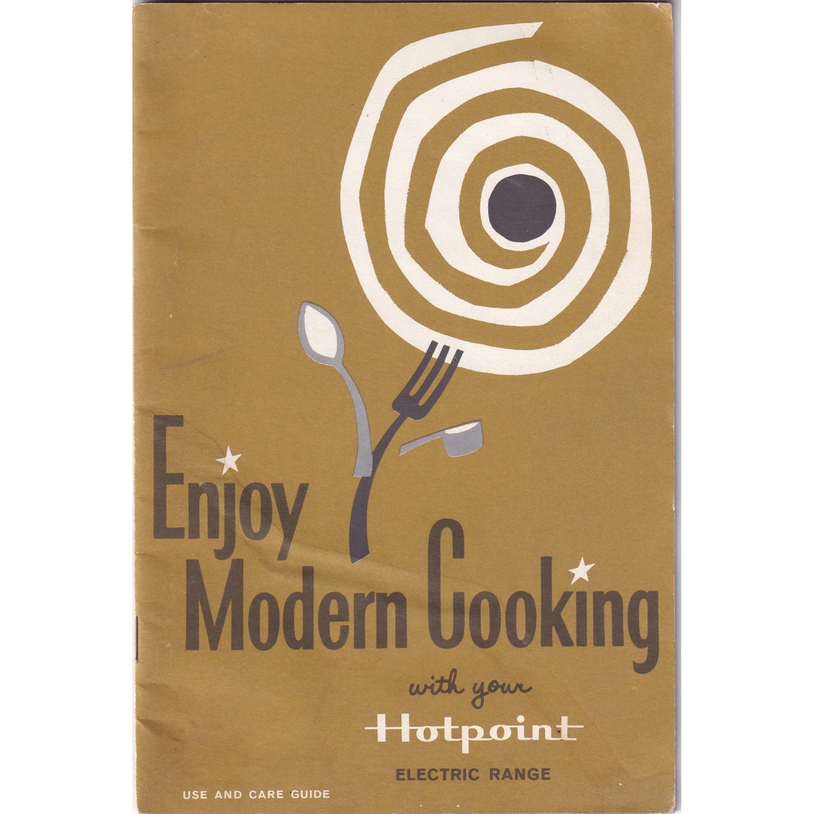 Vintage Hotpoint Electric Range Use and Care Guide Manual Retro Kitchen Ephemera Vintage Hotpoint Electric Range Use and Care Guide Manual Retro Kitchen Ephemera