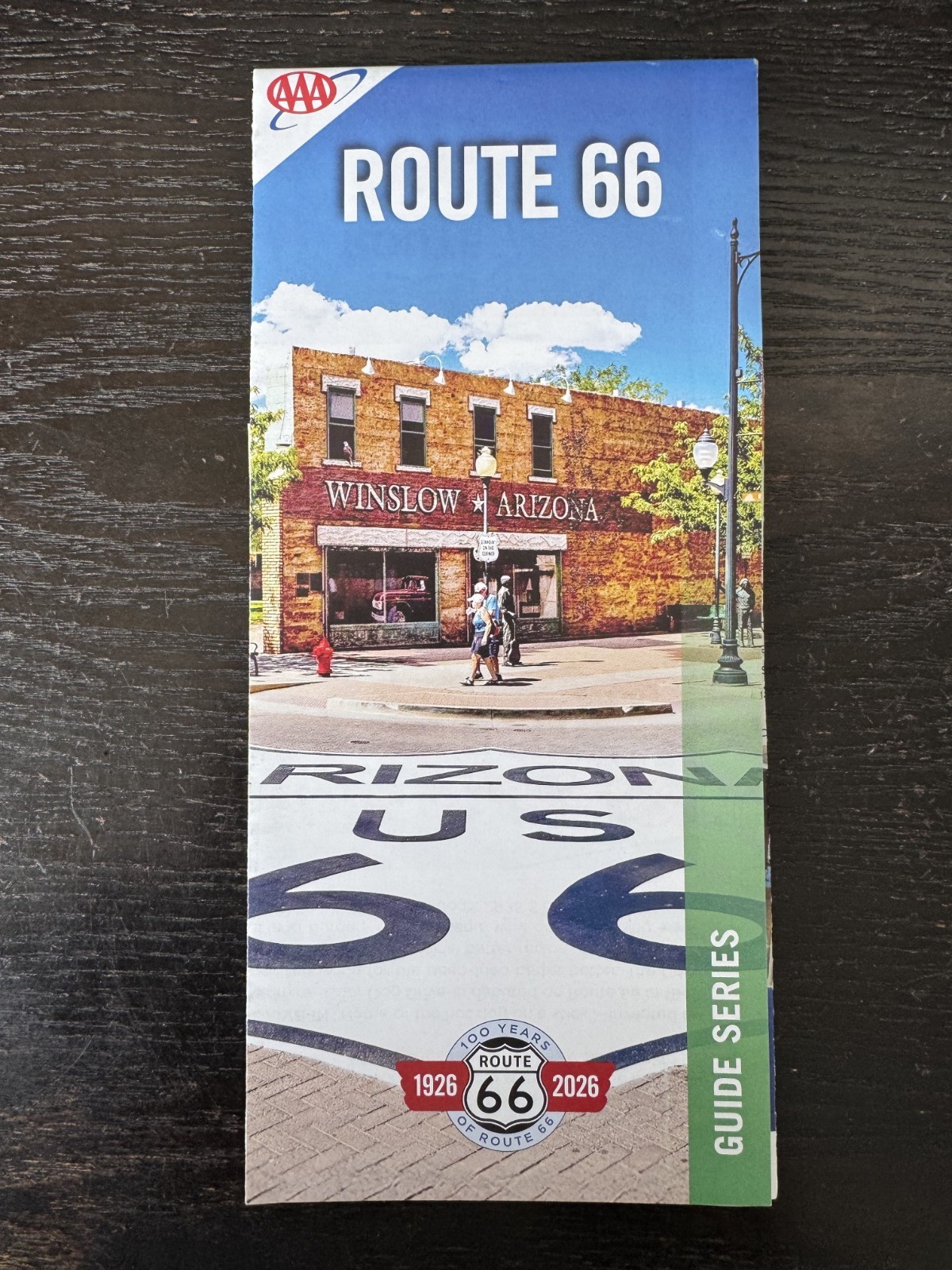 100 Year Anniversay AAA Road Map-The Map of Route 66 American Highway 2025- 100 Year Anniversay AAA Road Map-The Map of Route 66 American Highway 2025-