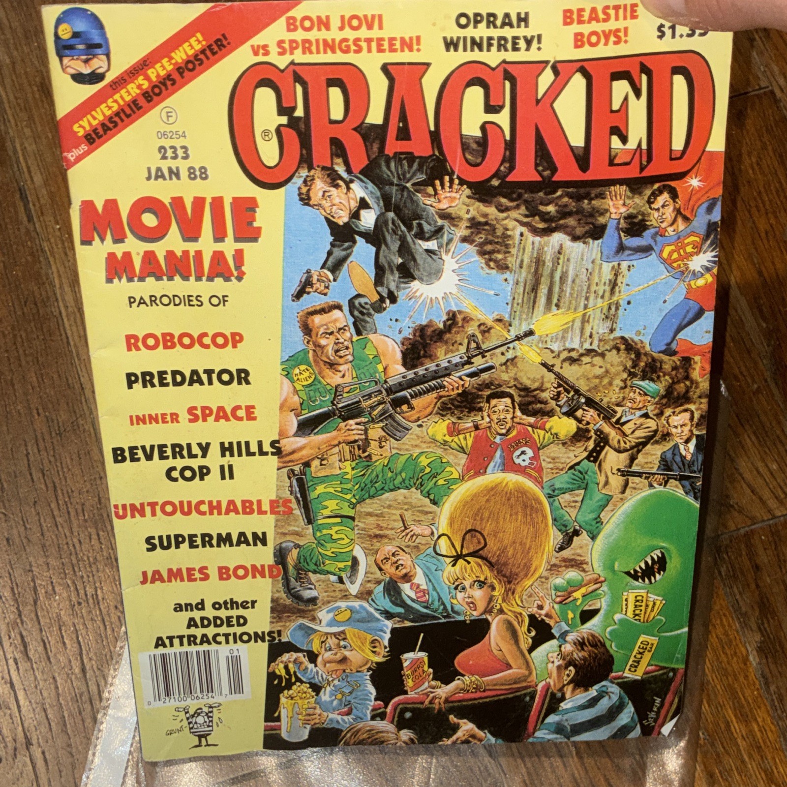 Cracked Comic January 1988