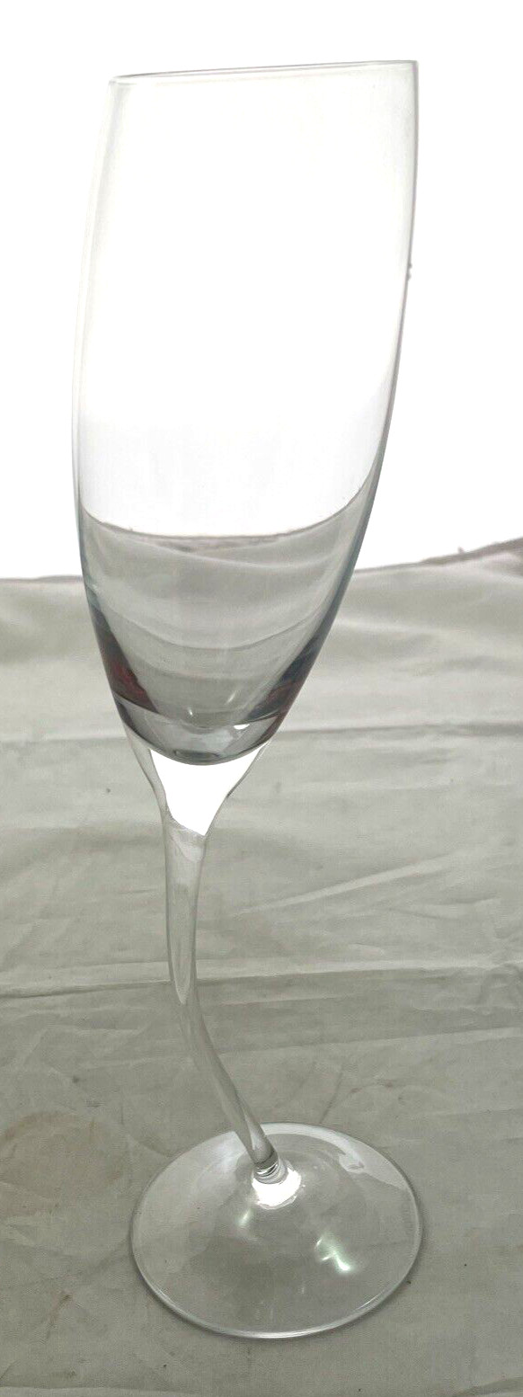Nambe Tilt Champagne Flute Stem 10
