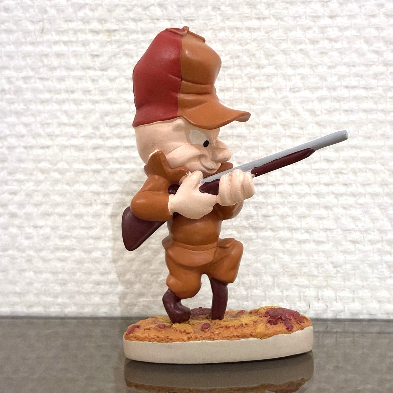 Vintage 2003 Elmer Fudd Resin Figure Warner Bros. Looney Tunes 4.5” HTF