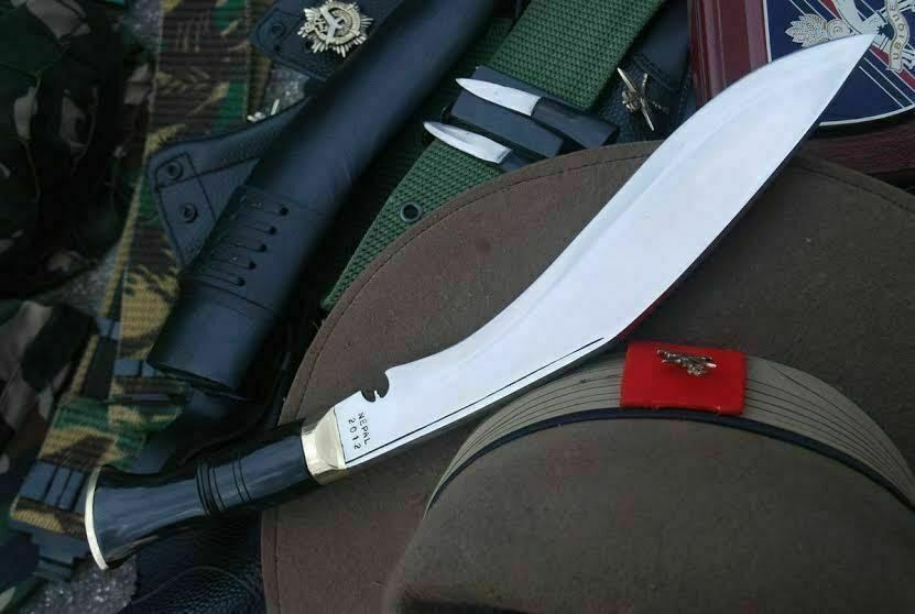 Traditional Service No.1 Khukuri By Ex Gurkha Khukuri House Nepal - Military 