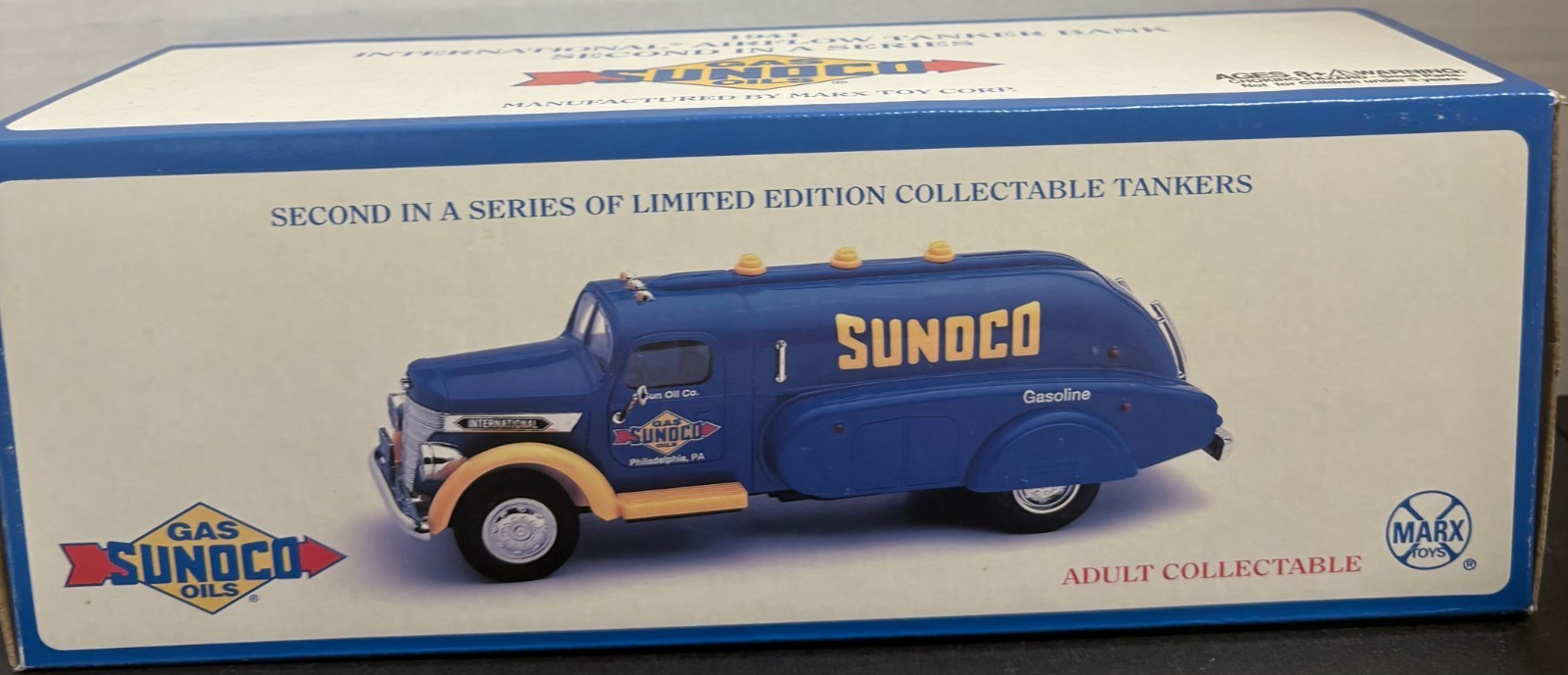 🔥🔥GAS SUNOCO OILS 1994 INTERNATIONAL AIRFLOW TANKER BANK - NICE🔥🔥 🔥🔥GAS SUNOCO OILS 1994 INTERNATIONAL AIRFLOW TANKER BANK - NICE🔥🔥