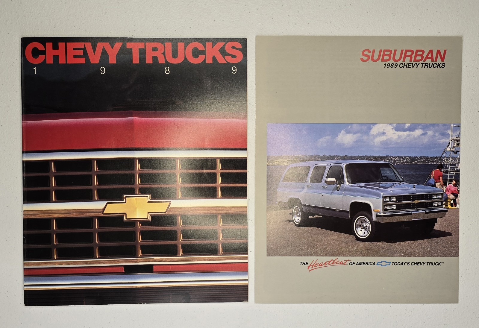 1989 Chevy Suburban Trucks 4x4 Vintage Dealer Sales Brochure Diesel Heartbeat 1989 Chevy Suburban Trucks 4x4 Vintage Dealer Sales Brochure Diesel Heartbeat