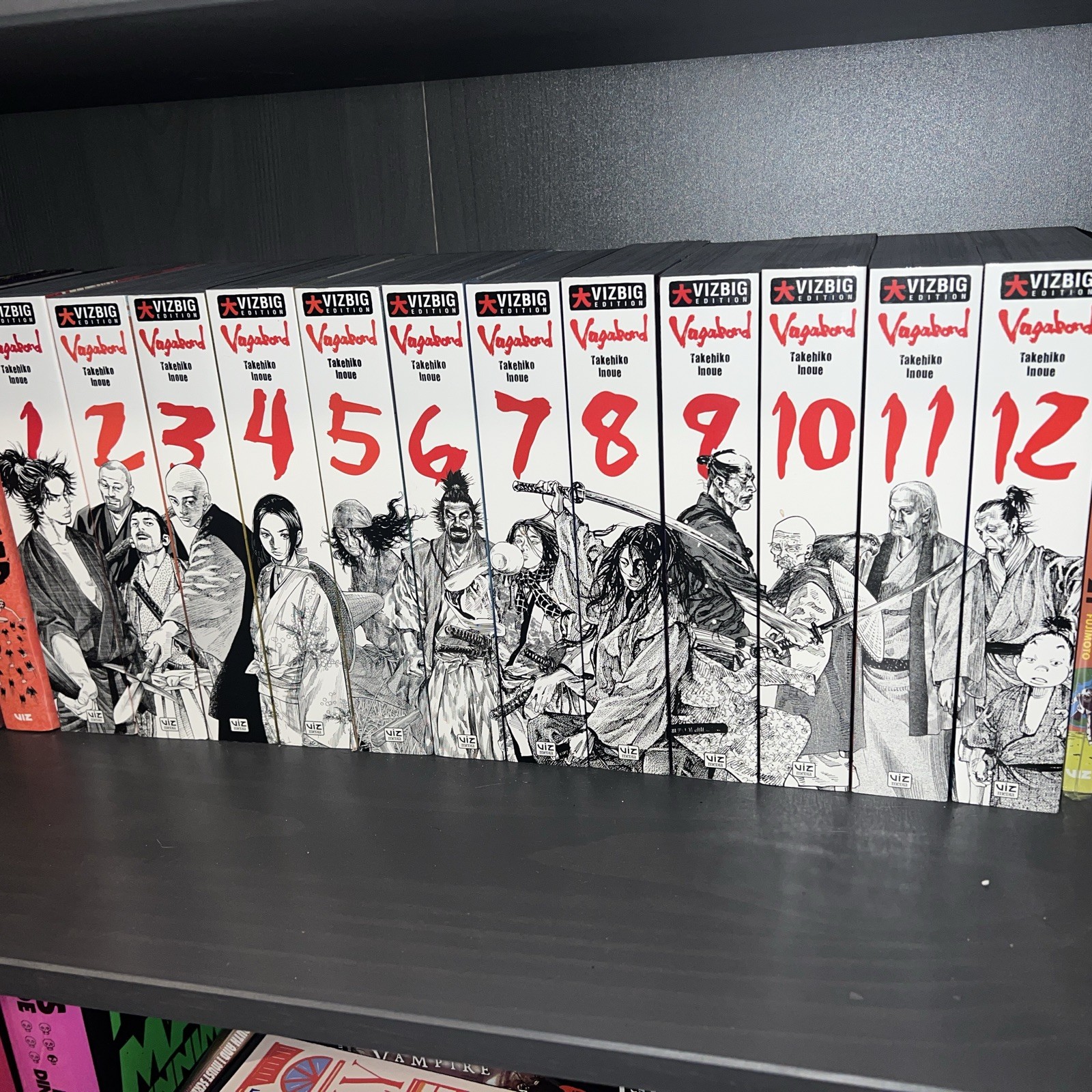 Vagabond Vol 1-12 VIZBIG Lot TPB English VIZ Media Takehiko Inoue