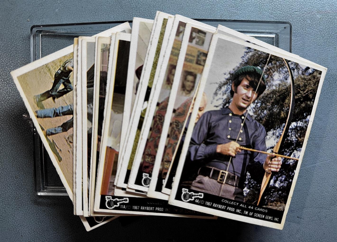 1967 DONRUSS / THE MONKEES SERIES A 18-CARD LOT (NM or better) SOME DUPLICATES * 1967 DONRUSS / THE MONKEES SERIES A 18-CARD LOT (NM or better) SOME DUPLICATES *