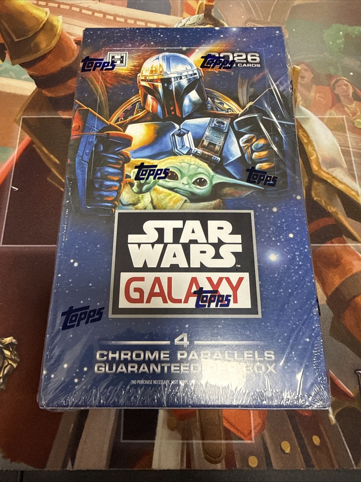 2026 Topps Star Wars Chrome Galaxy Hobby Box - Factory Sealed