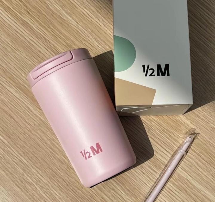 MUG 1/2 Million cafe Brand Pink Colour New 💗❤