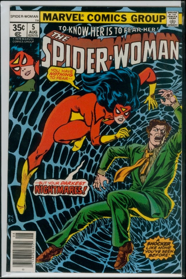 Marvel Comics The SPIDER-WOMAN #5 VFN/NM 9.0 Marvel Comics The SPIDER-WOMAN #5 VFN/NM 9.0