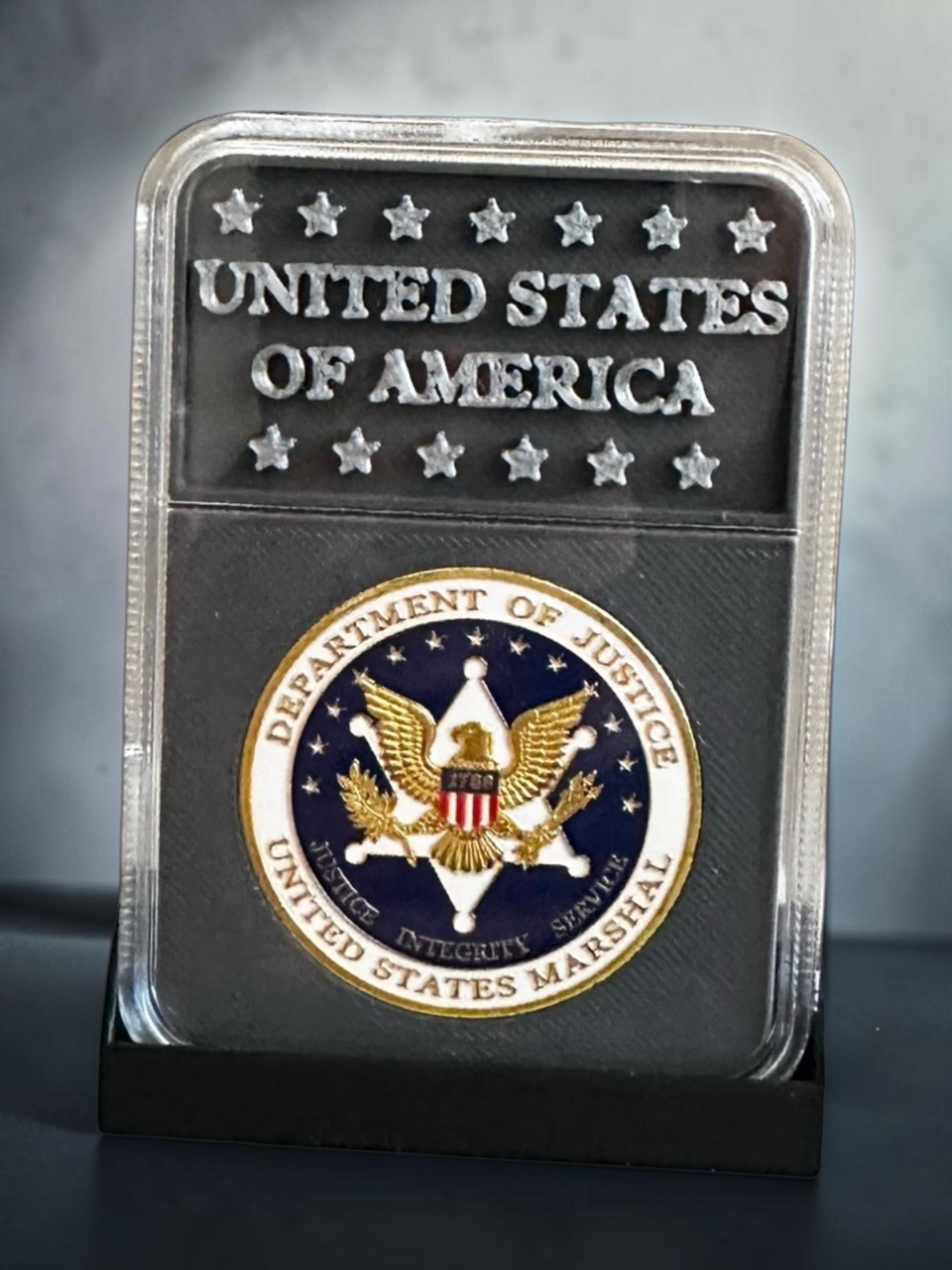 US Federal Marshal Service Special Agent Challenge Coin ·IN STOCK· ·GREAT GIFT·
