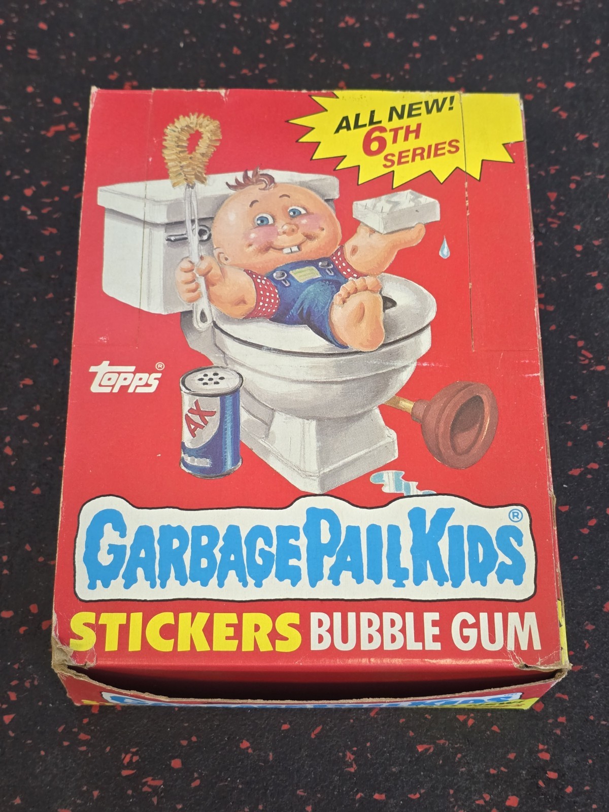 1986 Garbage Pail Kids 6th Series Full Box (48 Sealed packs) * SEALED GUARANTEED