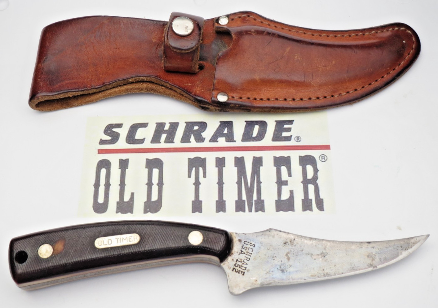 Vintage USA Made SCHRADE USA Old Timer #152 \