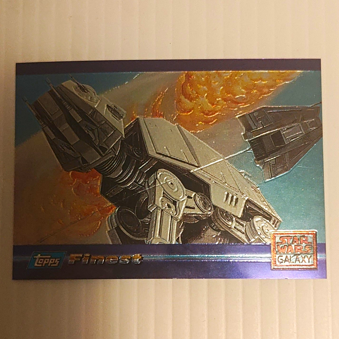 Topps 1995 Star Wars Galaxy Sketches of the Galaxy Insert SUGM2 AT-AT