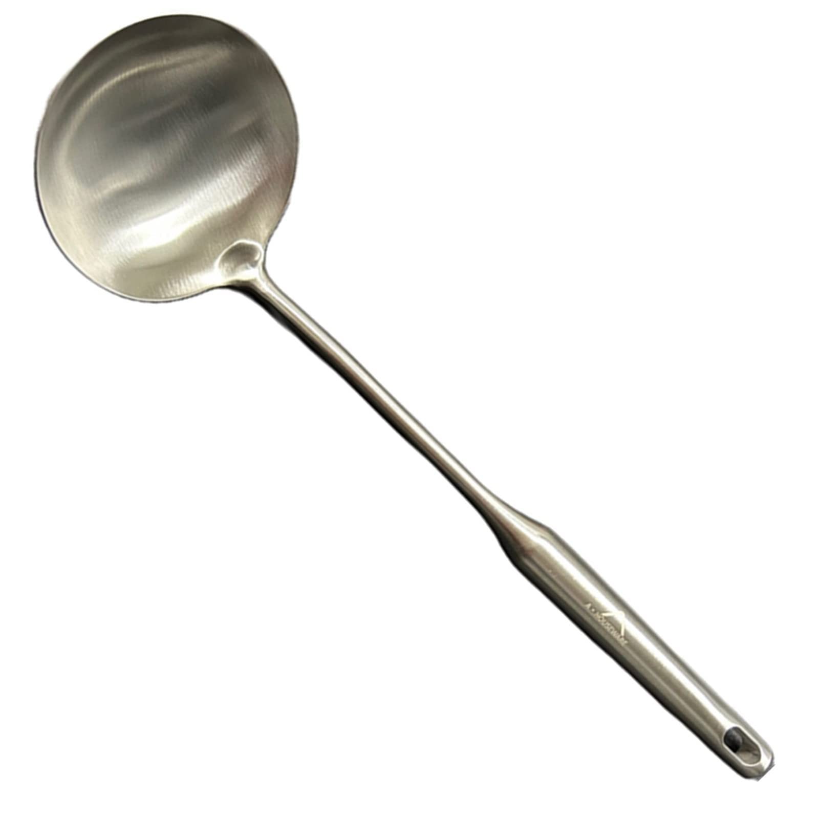 Soup Ladle Stainless Steel Scoop Spoon 304 Stainless Steel Utensils for Cooki... Soup Ladle Stainless Steel Scoop Spoon 304 Stainless Steel Utensils for Cooki...