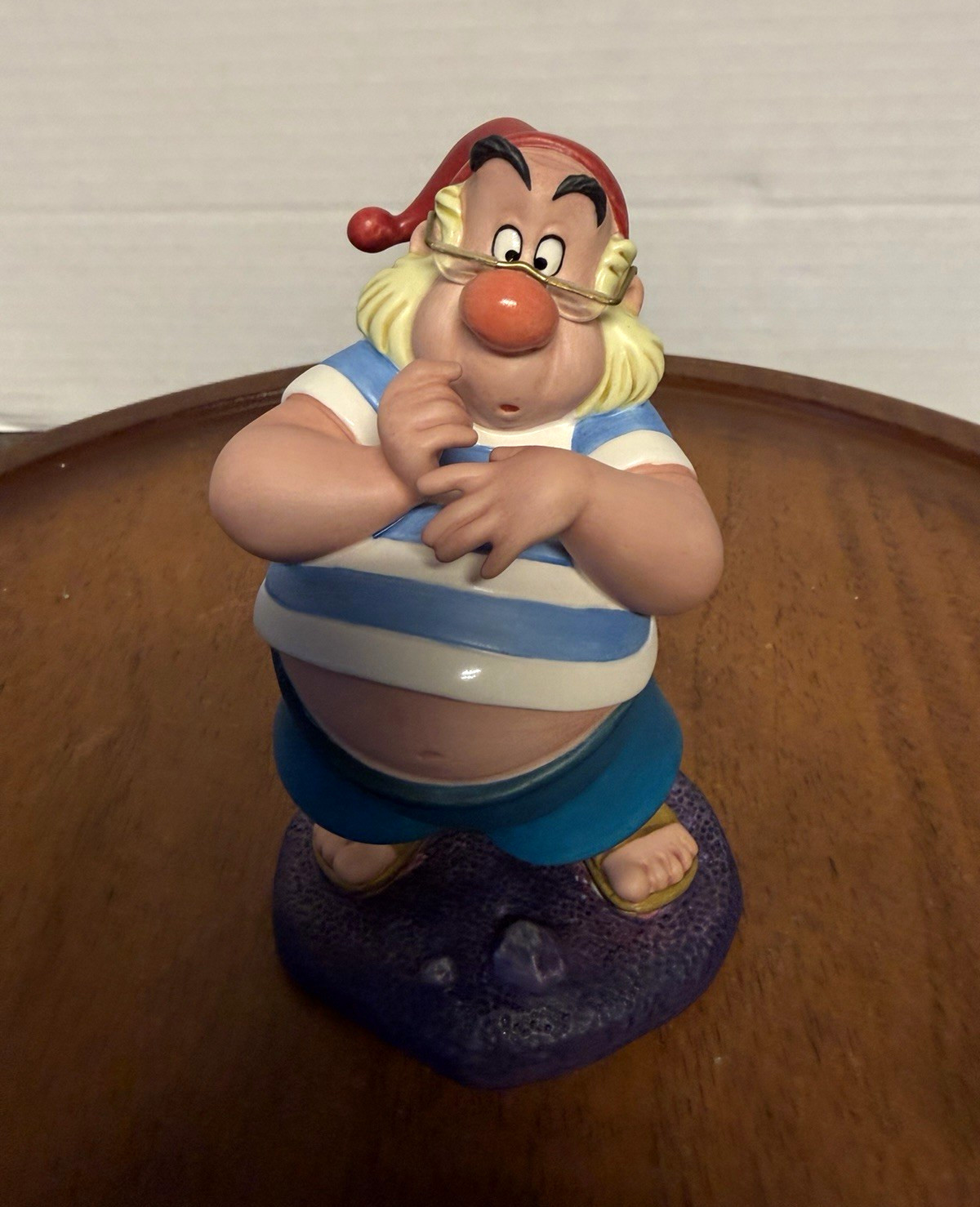 WDCC Disney Peter Pan Mr. Smee Oh Dear Dear Dear With Box and COA 1994/1995