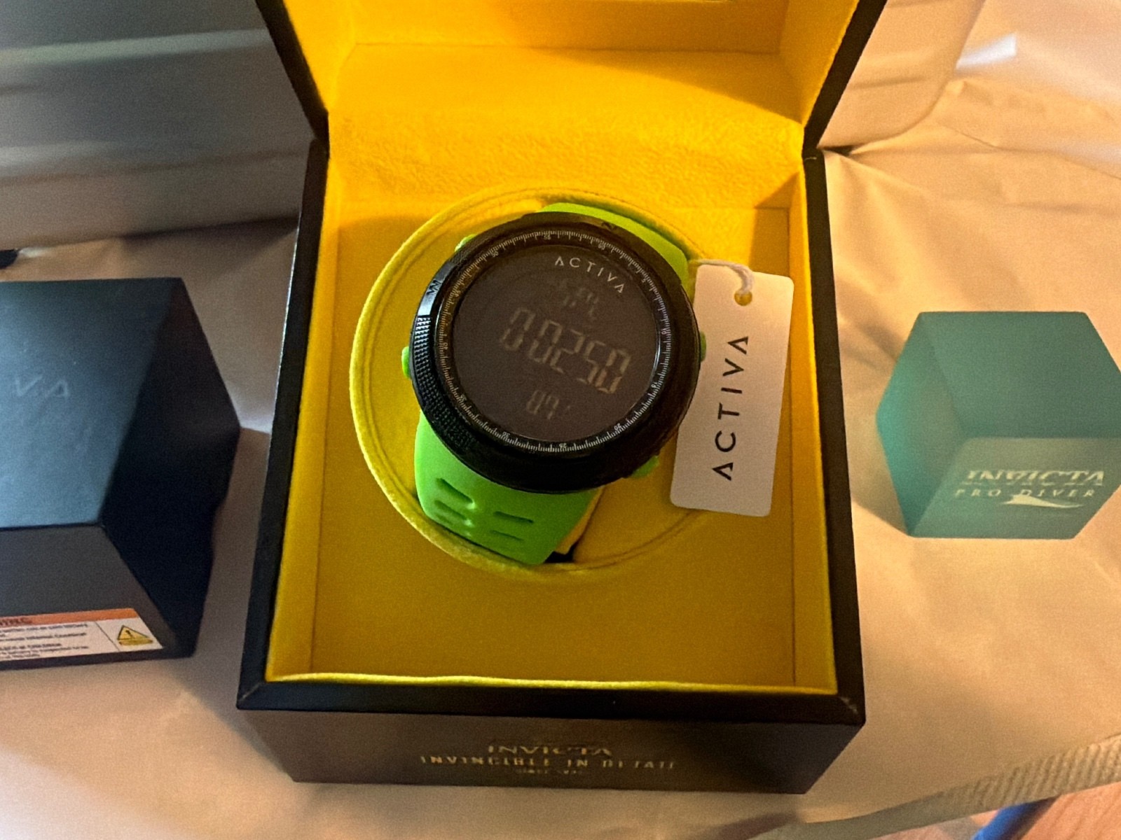ACTIVA X BY INVICTA DIGITAL ESSENTIALS 50mm WATCH-GREEN $99.00 ACTIVA X BY INVICTA DIGITAL ESSENTIALS 50mm WATCH-GREEN $99.00