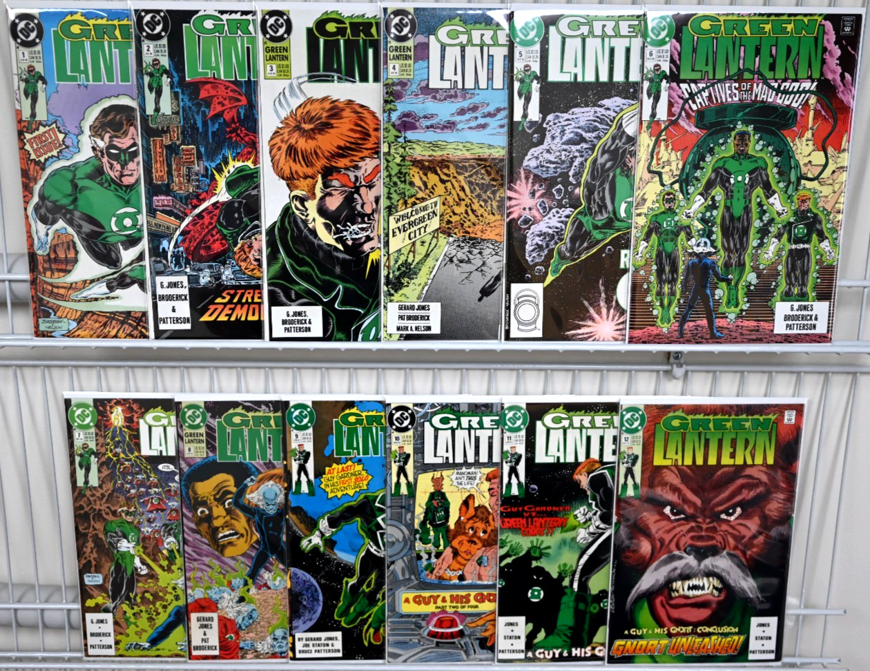 Green Lantern #1-12 (DC Comics Jun 90) Solid Run Avg NM- Condition Green Lantern #1-12 (DC Comics Jun 90) Solid Run Avg NM- Condition