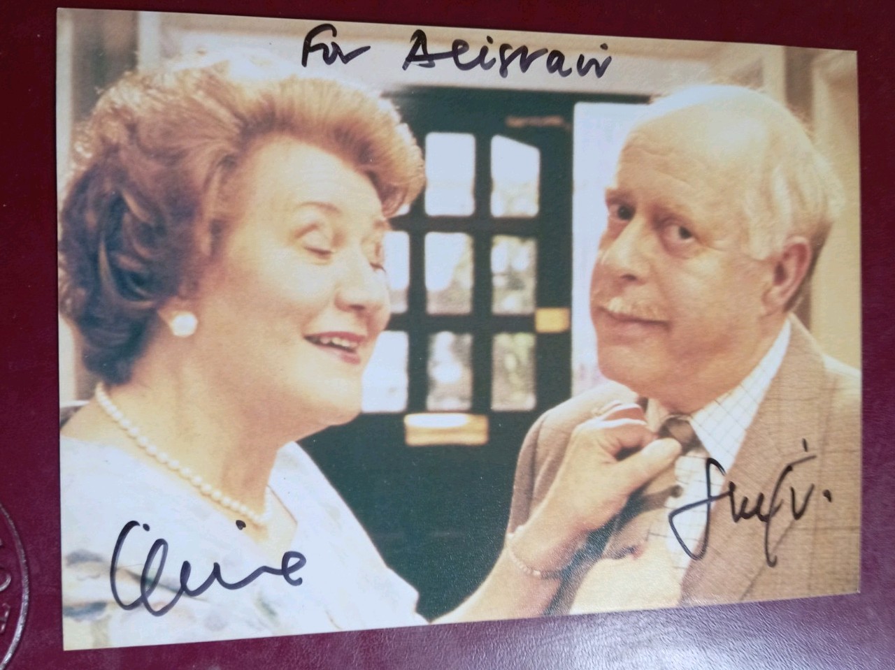 Clive Swift 'Keeping Up Appearances' 7 x 5 signed photograph 