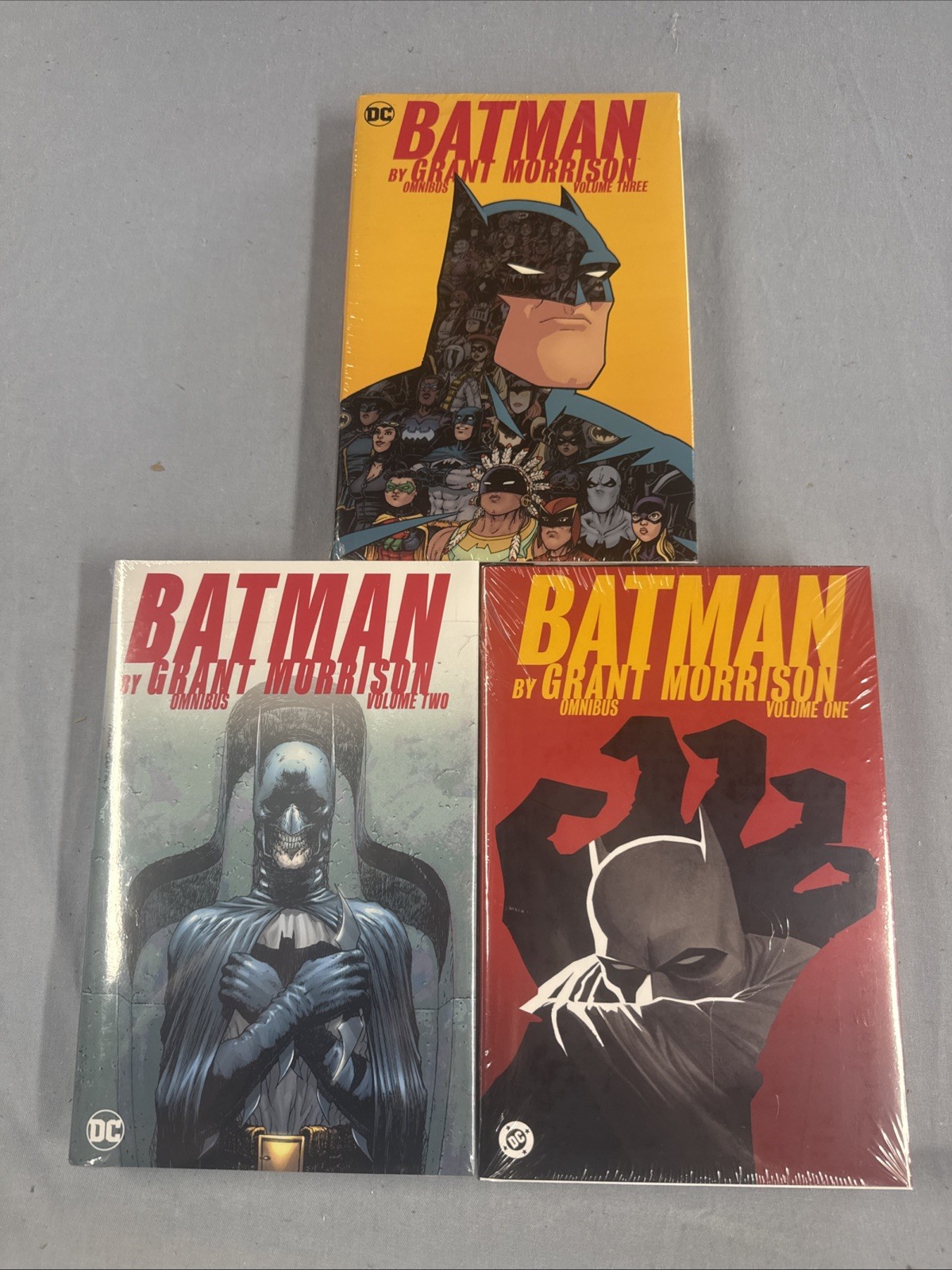 DC Comics BATMAN by GRANT MORRISON OMNIBUS Vol #1 2 3 HC Global Shipping $225