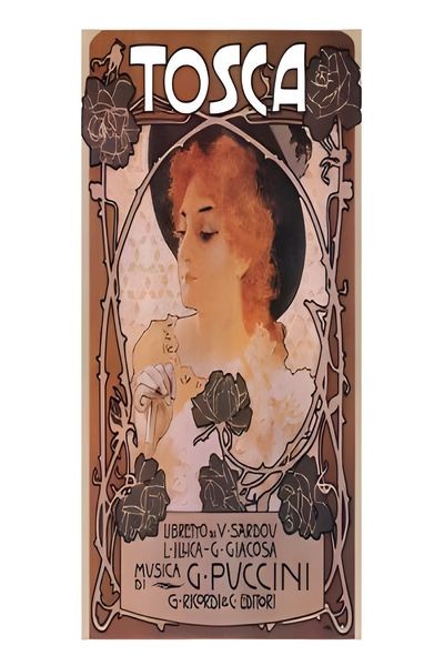Tosca Opera Poster by Giovanni Mataloni c1910s - 24x36” CLASSIC PRINT🤯 Tosca Opera Poster by Giovanni Mataloni c1910s - 24x36” CLASSIC PRINT🤯