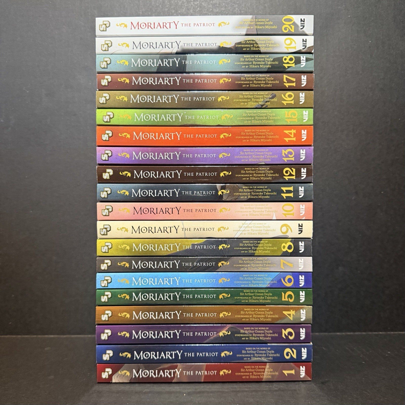Moriarty The Patriot Manga Volumes 1-20 Brand New English Authentic US Viz Media Moriarty The Patriot Manga Volumes 1-20 Brand New English Authentic US Viz Media