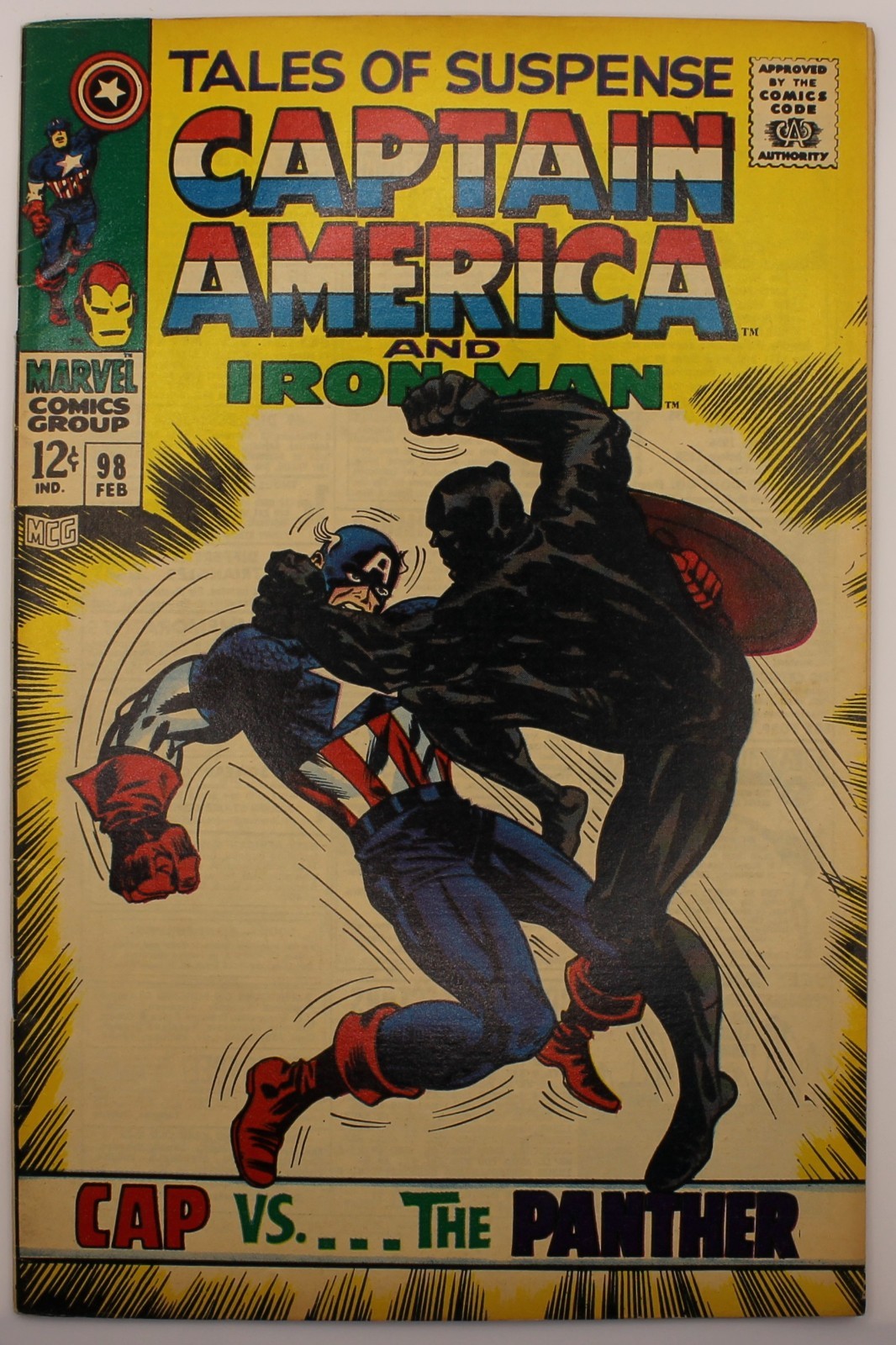 Tales of Suspense #98 (Marvel Comics February 1968) 🔑 issue VG/FN 5.0