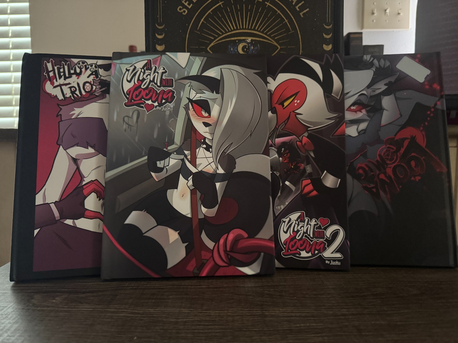 Helluva Boss | Loona Comic Pack | Hardcover Edition | 4 Book Set