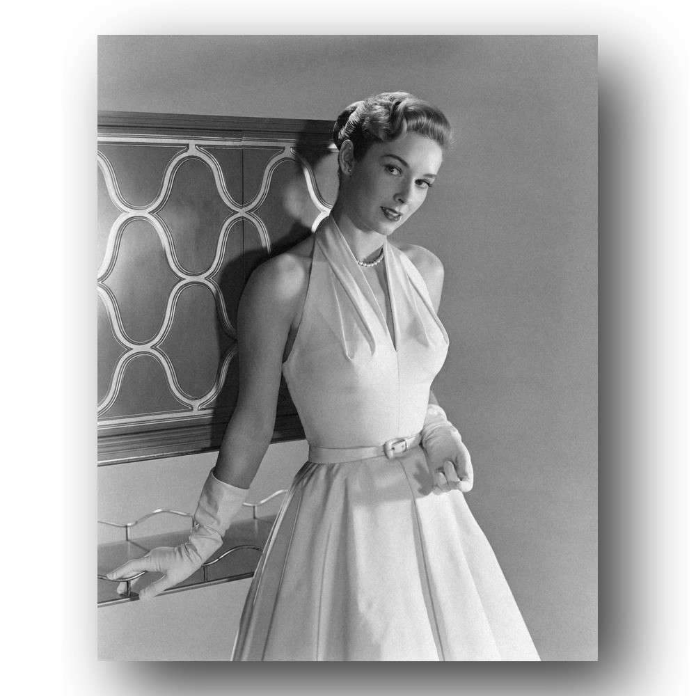 Vera Miles Photo 8x10 1957 Black And White Halter Top Portrait Vera Miles Photo 8x10 1957 Black And White Halter Top Portrait