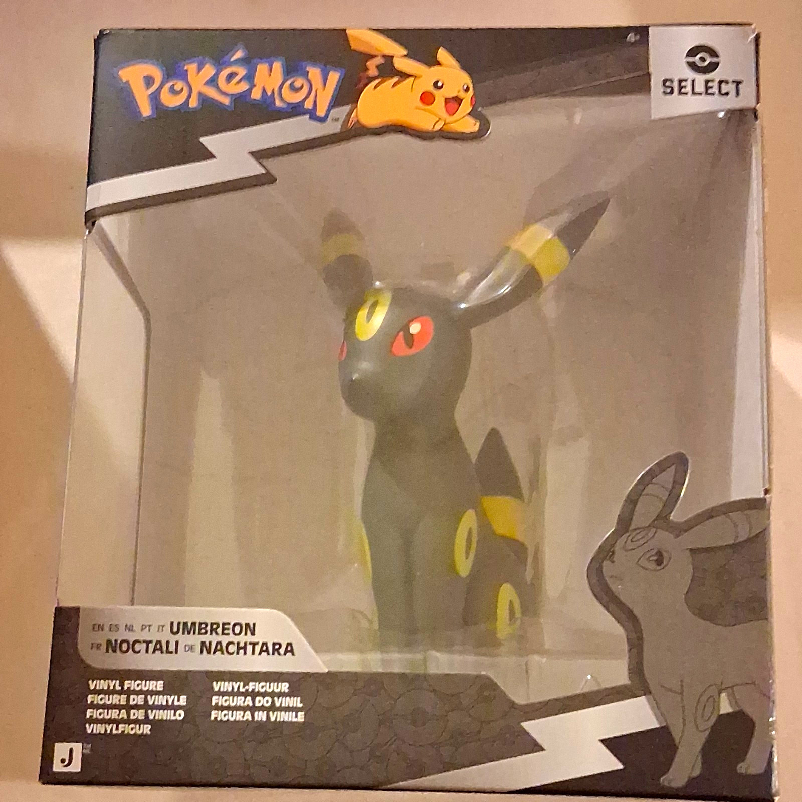 Pokémon Select Umbreon Vinyl Figure, Vinyl Material, Pokémon Franchise Pokémon Select Umbreon Vinyl Figure, Vinyl Material, Pokémon Franchise