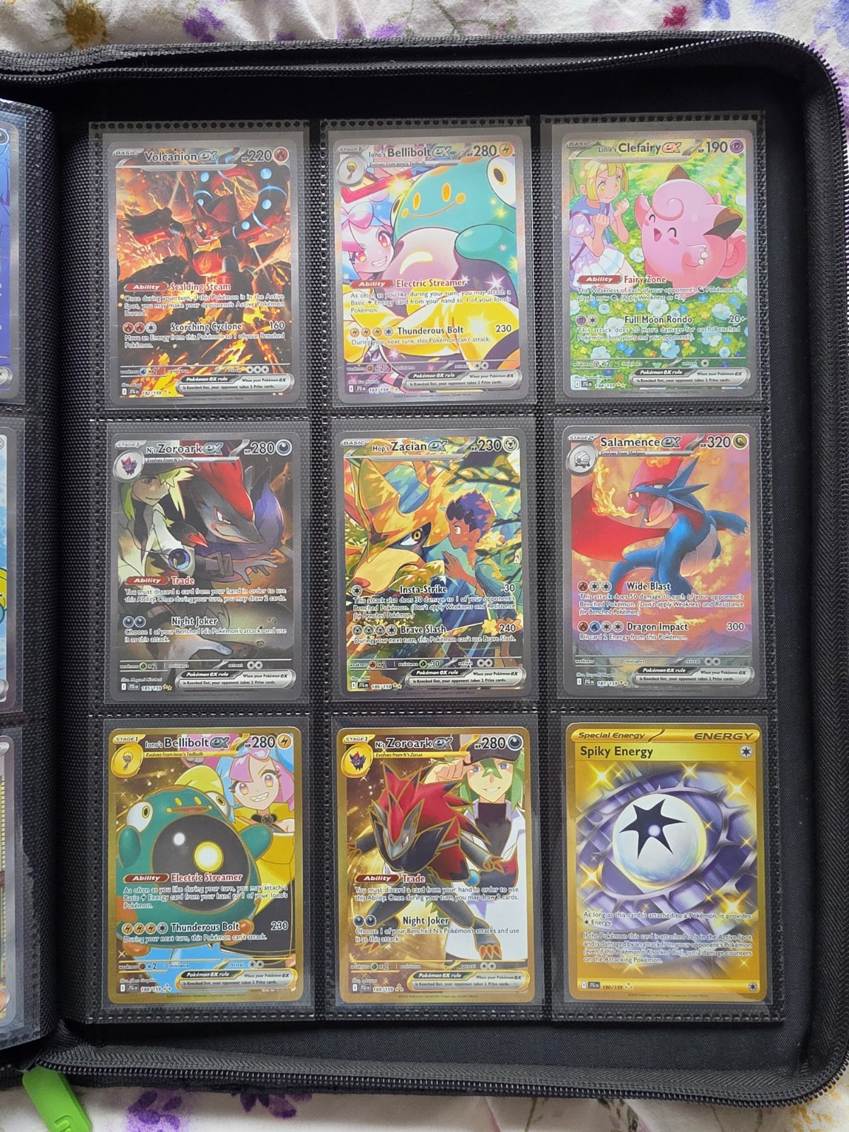 Pokemon SV09:Journey Together 100% Complete Master Set w/9-pocket VaultX Binder Pokemon SV09:Journey Together 100% Complete Master Set w/9-pocket VaultX Binder