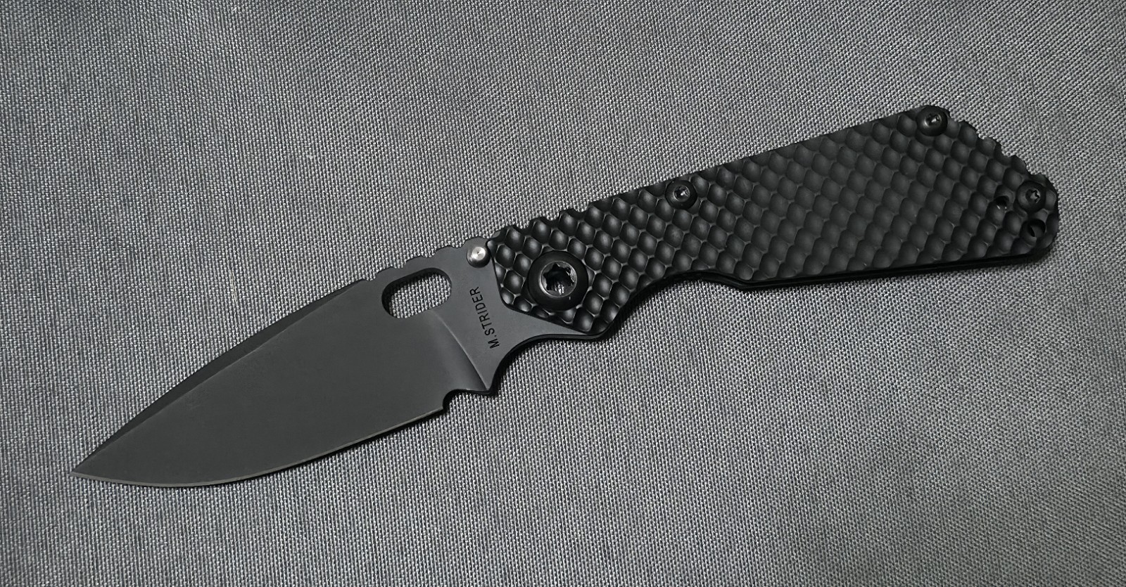 NEW Mick Strider Knives SnG DGG (Ti/Ti) STEALTH, DLC MagnaCut, Full DLC Ti 🔥 