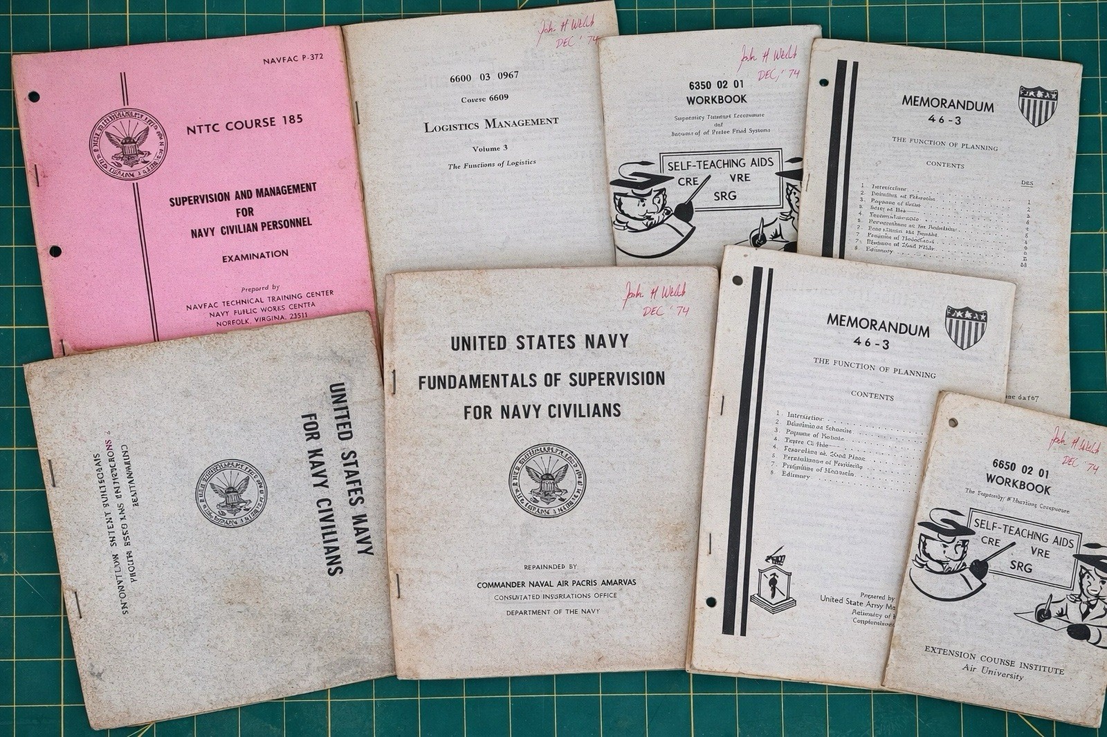 1967-74 US Military Manuals Lot Navy Petroleum Missile Fuel Army Air Force
