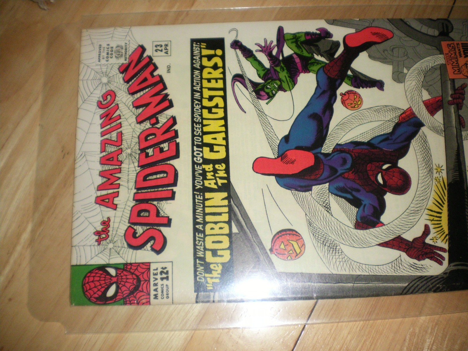 The Amazing Spider-Man #23  8.5 qualified..add pgs removed..high grade see pics