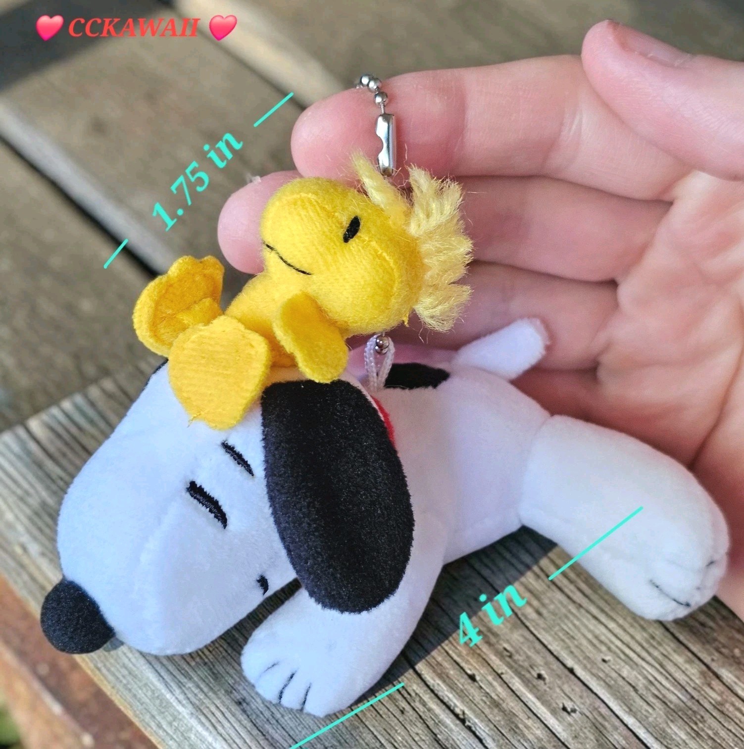 Super Cute Snoopy & Woodstock Plush Keychain / Bag Pendant, Gift, Collection Super Cute Snoopy & Woodstock Plush Keychain / Bag Pendant, Gift, Collection