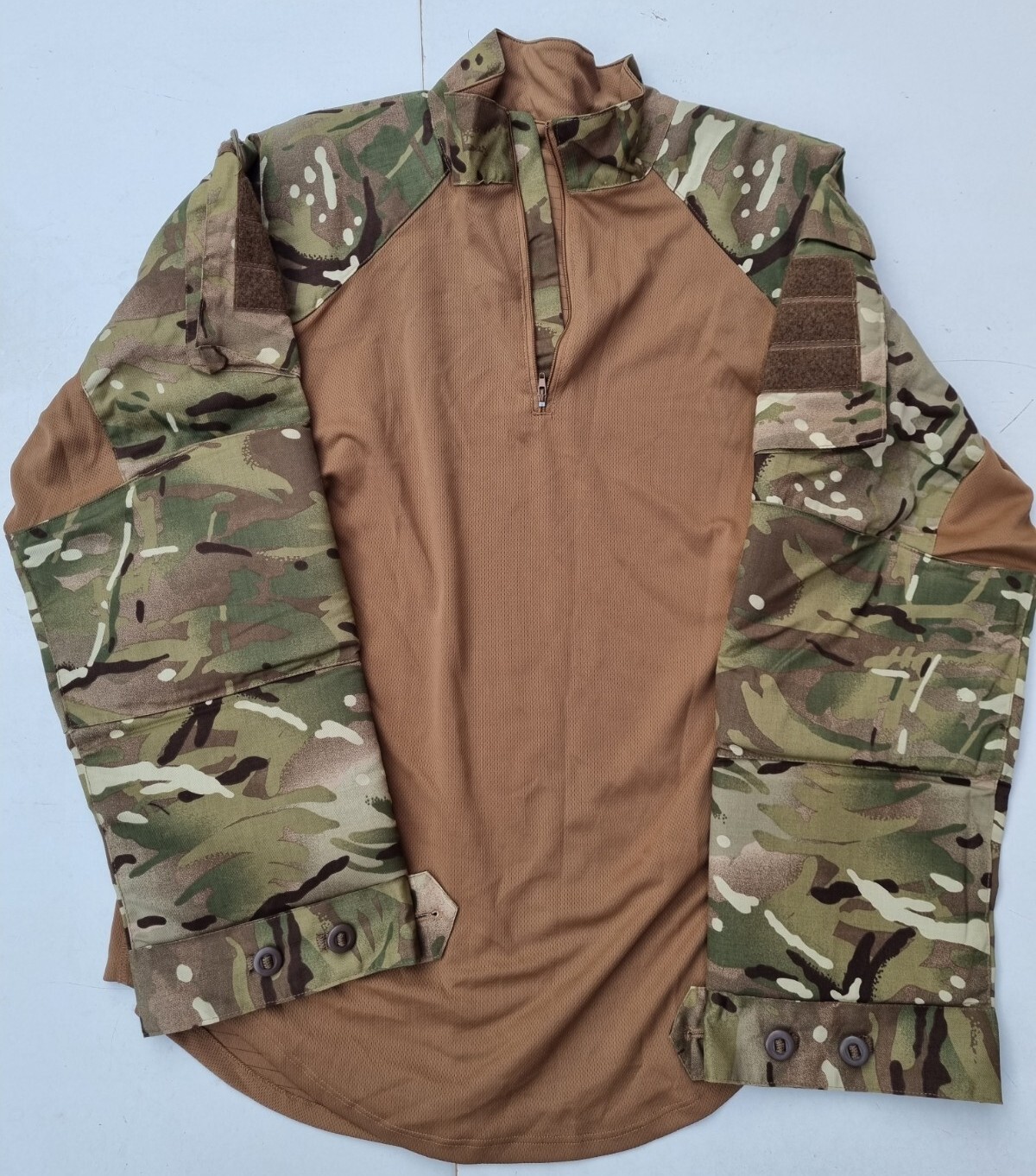 MTP UNDER ARMOUR COMBAT SHIRT UBACS HOT WEATHER PADDED GENUINE BRITISH ARMY