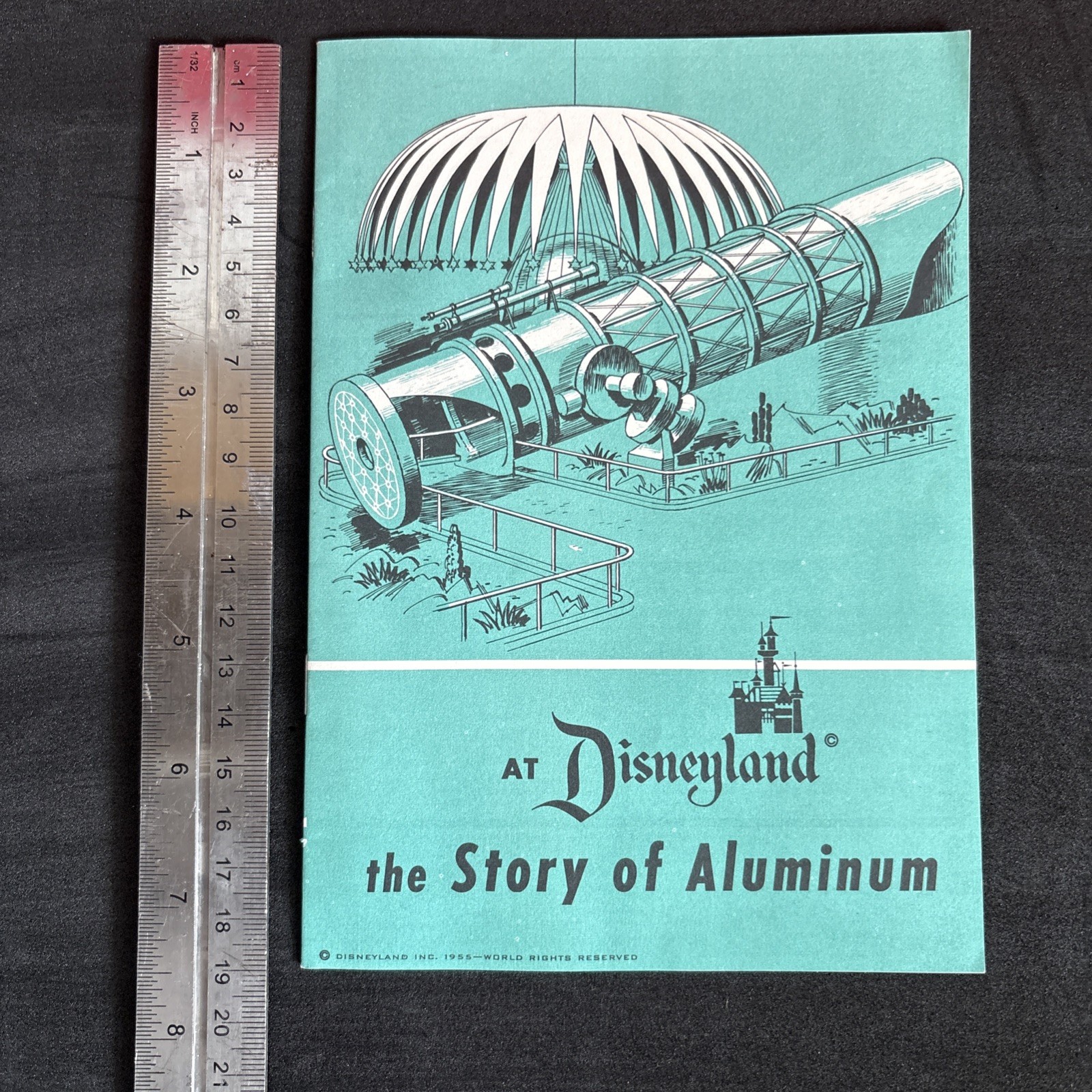 1955 The Story Of KAISER Aluminum At Disneyland Brochure \ 1955 The Story Of KAISER Aluminum At Disneyland Brochure \